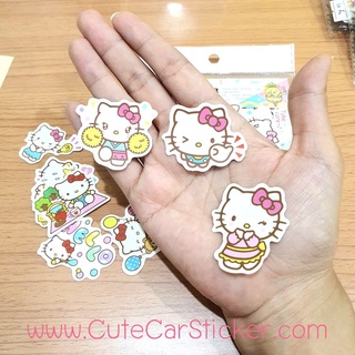 สติ๊กเกอร์ คิตตี้ Kitty (อีโมจิ) ติดแน่น กันน้ำ ติดเคสมือถือ โน้ตบุ้ค (40 ชิ้น) sticker