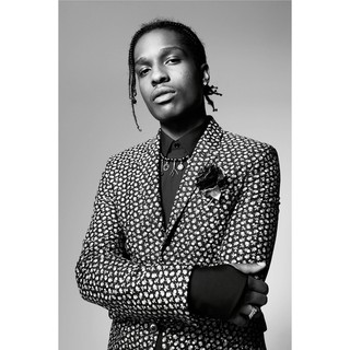 ASAP Rocky โปสเตอร์ Poster วอลเปเปอร์ ตกแต่งผนัง วงดนตรี  Hiphop ฮิปฮอป