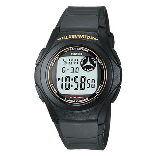 Casio Classic นาฬิกาข้อมือแท้ รุ่น F200W (Black)