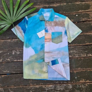 Mr.Becker painting super fine cotton shirt