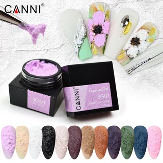 [พร้อมส่งค่ะ]Canni Gypsum Gel สีเจลยิปซั่ม 3D ขนาด 5 กรัม