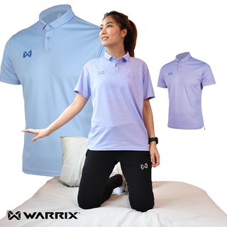 Warrix เสื้อโปโลวอริกซ์ รุ่น PIQUE POLO  รหัส WA-212PLACL30 ราคา 299-399 บาท ( สี ฟ้า เหลือง ขาว ม่วง )