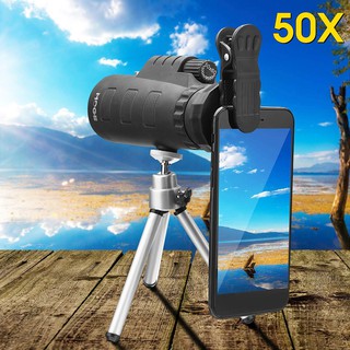 50 X Universal Optical Zoom เลนส์กล้องโทรทรรศน์ + ขาตั้งกล้อง