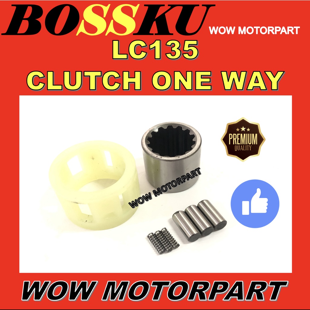 LC135 CLUTCH AUTO ONE WAY LC 135 CLUTCH ONE WAY LC135 AUTO BUSH LC 135 AUTO BEARING ONE WAY LC135 12