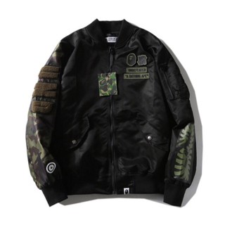 BAPE x UNDEFEATED Joint shark MA-1  Jacket