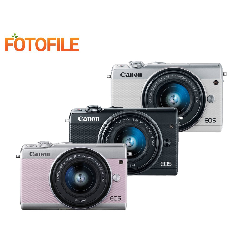 Canon กล้อง EOS M100 Kit 15-45mm IS STM