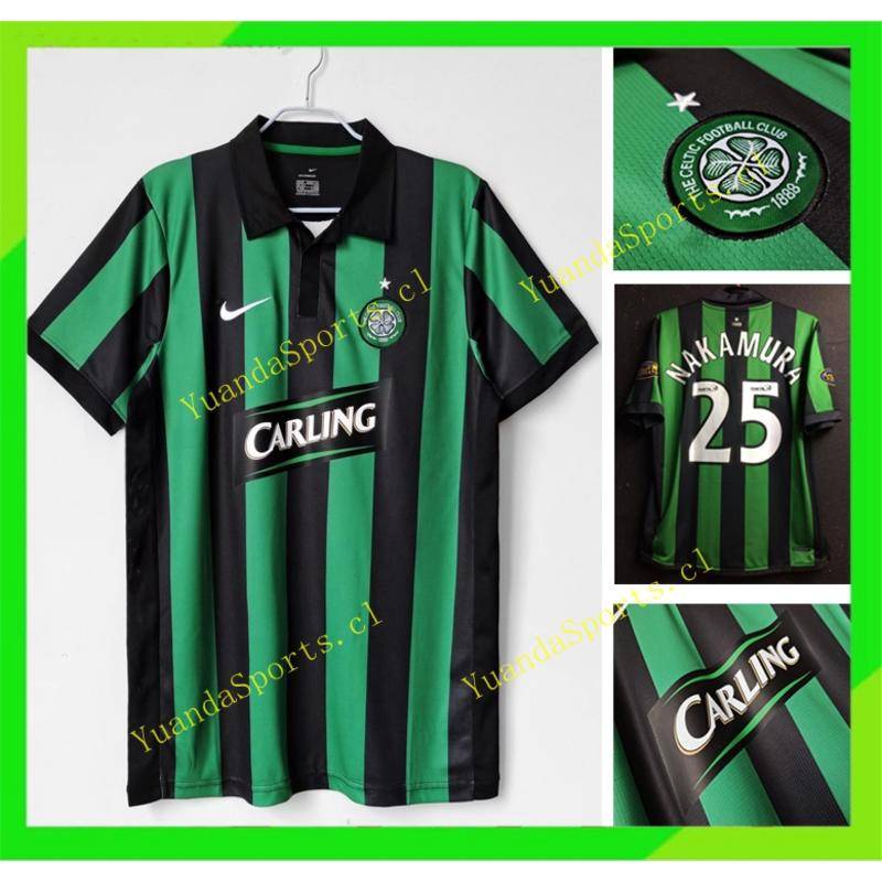 เสื้อกีฬาแขนสั้น ลายทีมชาติเชลติก เรโทร 06/08 2006/2008