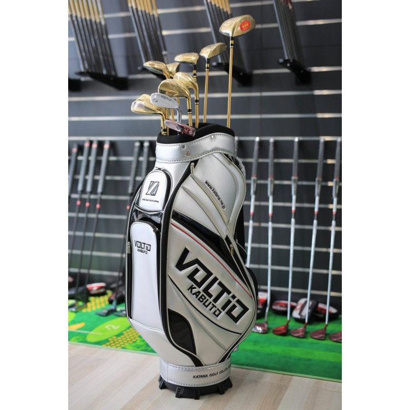 Katana Voltio Ninja 880Hi Gold (DR,3W,5W,U4,U5,I6-P,A,S,L,PT,Golf Bag) 15 ชิ้น