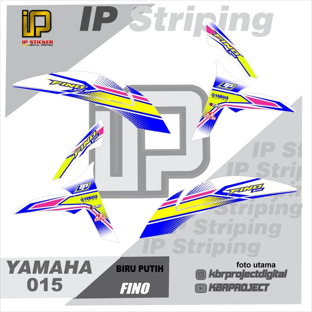 สติ๊กเกอร์ติดรถมอเตอร์ไซค์ – fino striping – มอเตอร์ไซค์yamaha – มอเตอร์ไซค์ – สติ๊กเกอร์วาริชั่น – 