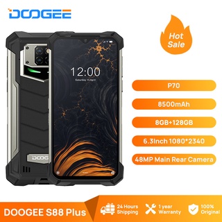 DOOGEE S88 Plus Rugged SmartPhone 48MP Main Camera 8GB RAM 128GB ROM IP68/IP69K smart phone Android 10