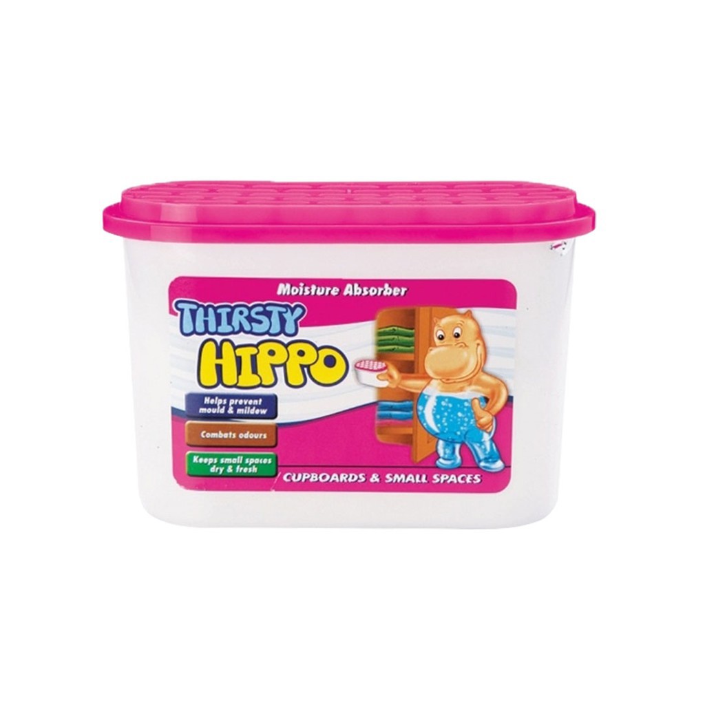 เครื่องดูดความชื้นเครื่องลดความชื้น Thirsty Hippo 600ml