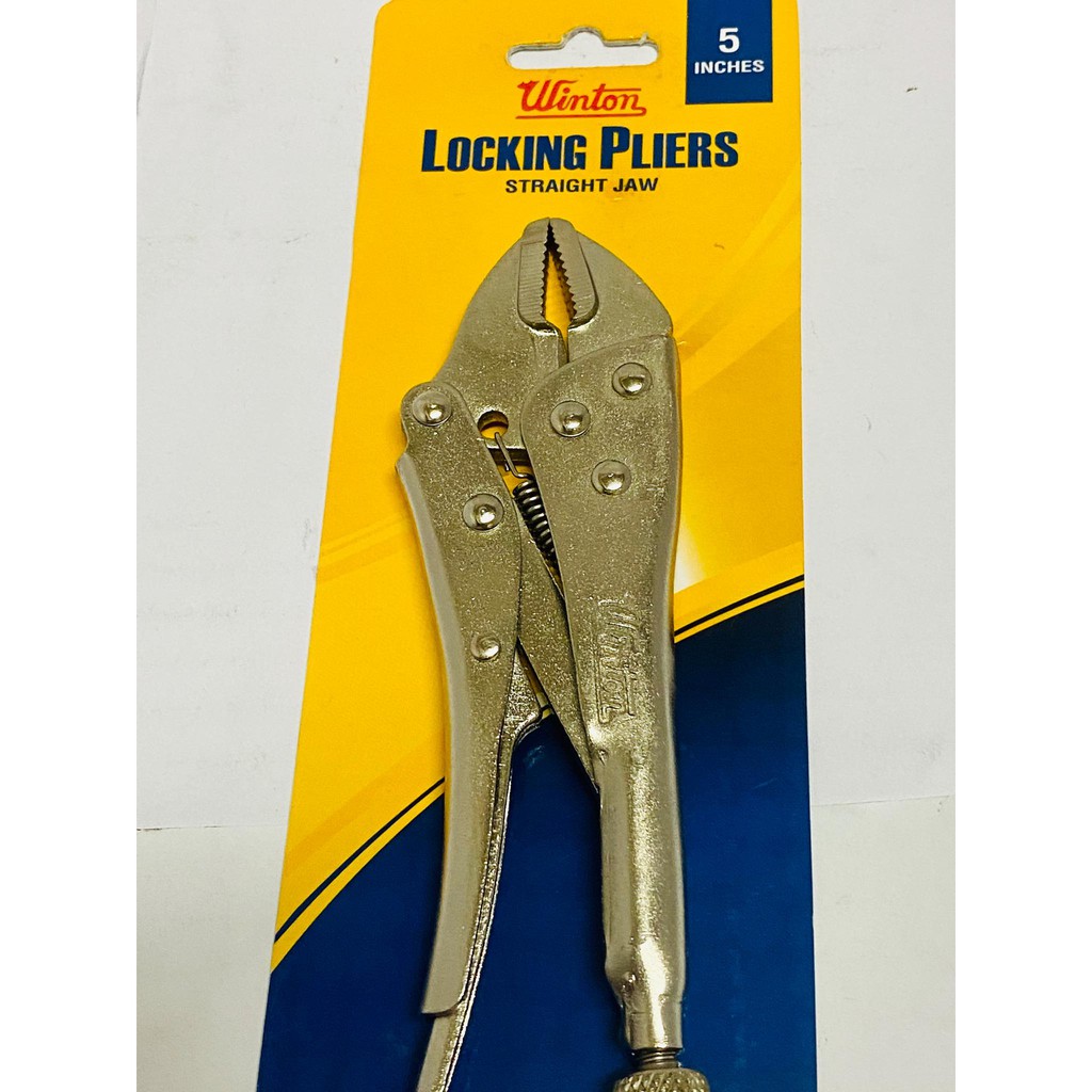 คีมล็อคปากตรง 5 Winton ตัวจิ๋ว Locking Pliers