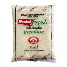 patel Sooji 500g (Roasted Semolina) Coarse Granules แป้งเซโมลิน่า 500 กรัม (WHOESALE PACK)(11/11/2025)