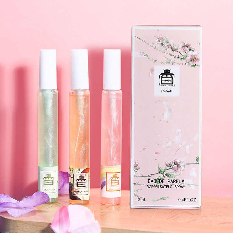 Perfume sample for female students, long lasting light fragrance