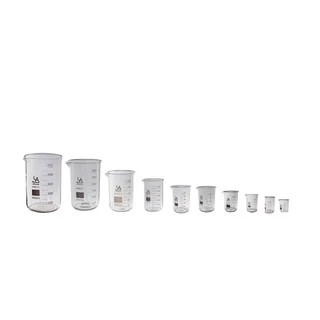 บีกเกอร์แก้วทนไฟ 1000 ml. - 5000 ml. (Beaker - BORO 3.3 Glass 1000 ml. - 5000 ml.)
