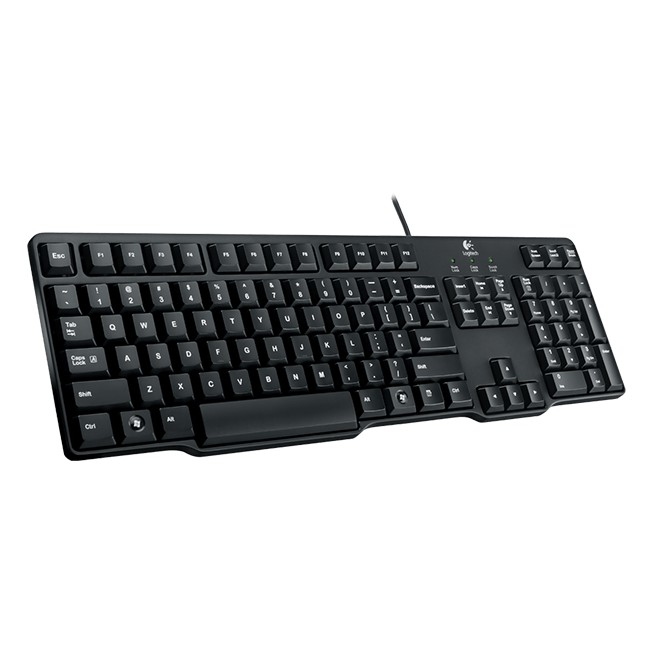 คีย์บอร์ด Logitech K100 PS2