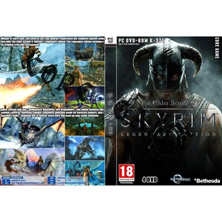 The Elder Scrolls V: Skyrim - Legendary Edition แผ่นเกมส์ คอมพิวเตอร์  PC โน๊ตบุ๊ค