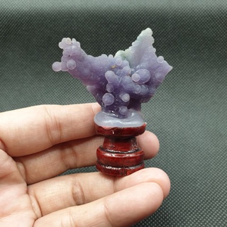 หินอาเกตพวงองุ่น เกรฟอาเกต อาเกต grape agate น้ำหนัก 28.1 g.