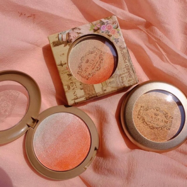 Gina Glam Shimmer Rainbow Blusher