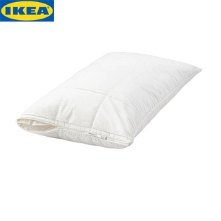 IKEA ÄNGSKORN แองสคูร์น ปลอกหมอนกันเปื้อน ปลอกหมอนกันเปื้อนบุนวมเนื้อผ้าผสมระหว่างฝ้ายและไลโอเซลล์ 50x80 ซม.