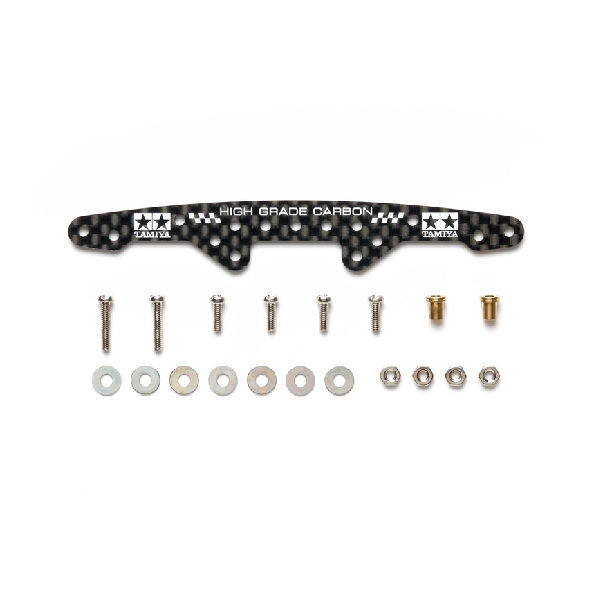 TAMIYA 95600 Jr Hg Carbon Reinforcing Plate For Super X Chassis (1.5Mm)