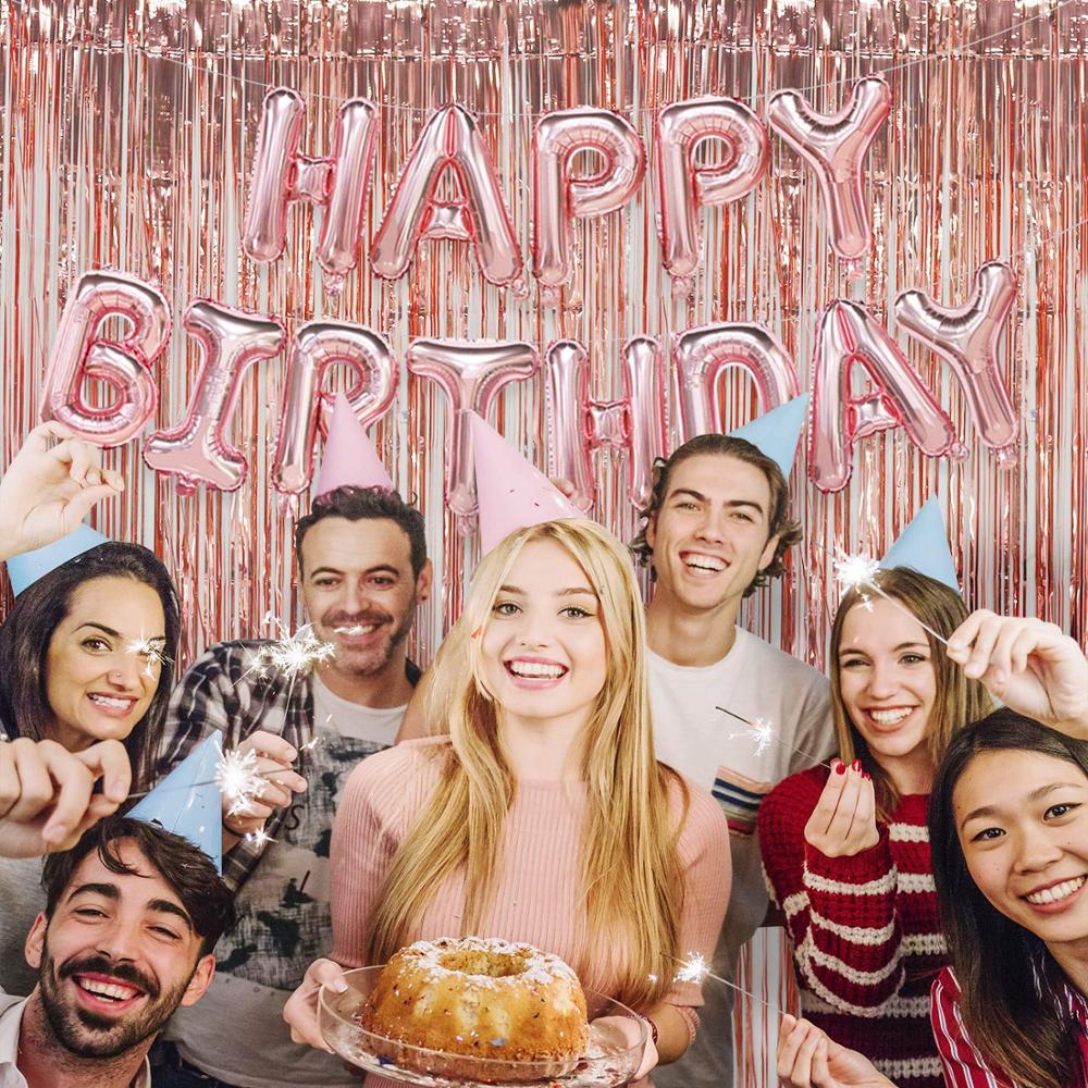 แนะนำ ผ้าม่าน 1m * 2M Bachelorette Party ฉากหลังผ้าม่าน/Glitter Gold ฟอยล์ Fringe ผ้าม่านฉากหลัง/ภาพอุปกรณ์ประกอบฉาก/โลหะ Tinsel สําหรับตกแต่งงานแต่งงานวันเกิด ราคาพิเศษ มีเก็บเงินปลายทาง