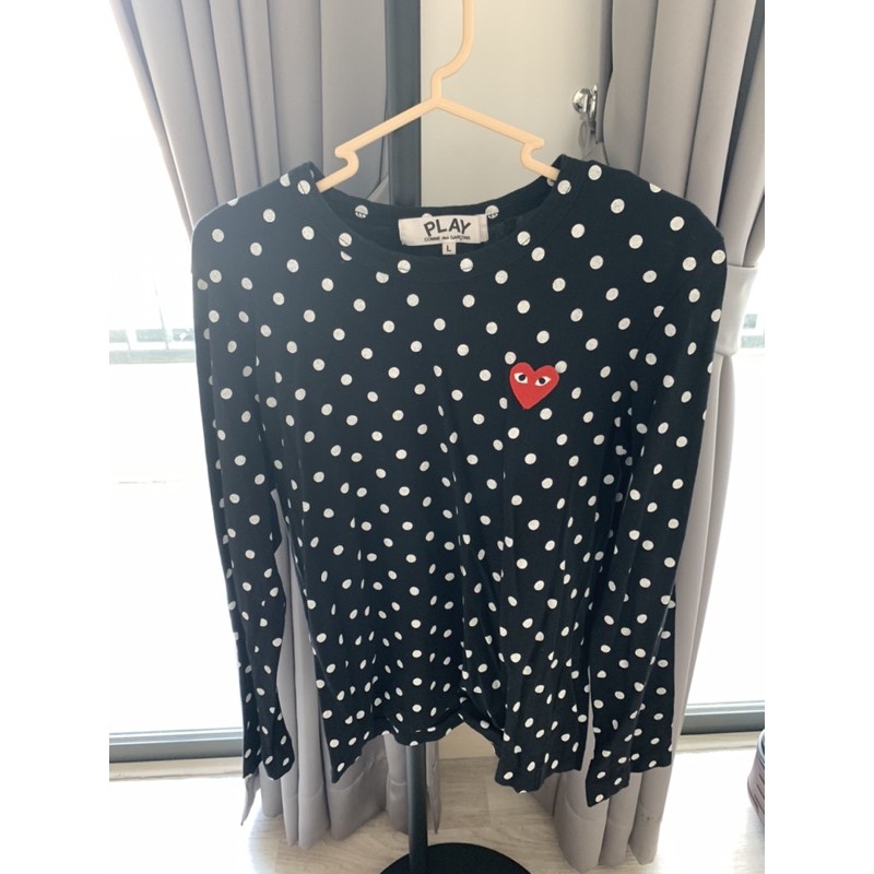 Comme des garcons Polka dot T shirt Size L (woman)