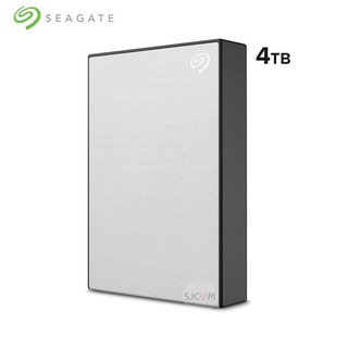 Seagate Backup Plus Portable 4TB สีเงิน ฮาร์ดดิสก์แบบพกพา HDD USB3 (STHP4000401) Read 5 Gbps External Harddisk ประกัน3ปี