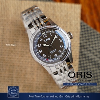 Oris Big Crown Pointer Date สีดำ 40mm (01 754 7741 4064-07 8 20 22) Avid Time โอริส ของแท้