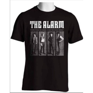 [S-5XL] เสื้อยืด พิมพ์ลาย THE ALARM BAND แฟชั่นสําหรับผู้ชาย 373915