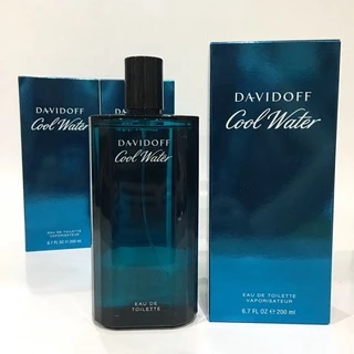 200ml สุดคุ้ม น้ำหอม แท้100% Davidoff Cool Water Man 200ml กล่องซีล