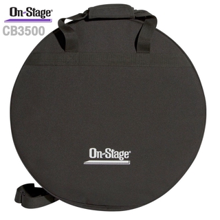 On Stage® CB3500 Cymbal Bag กระเป๋าแฉ / กระเป๋าฉาบ เก็บได้ 4 ผืน คั่นด้วยผ้าสักหลาด มีหูหิ้วและสายสะพายหลัง