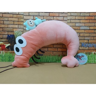 #Toreba#Tanuqn Friends-Riding Shrimp Plushy XL Premium 52cm.