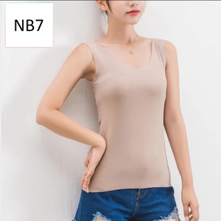 เสื้อซับในเต็มตัว รุ่น NB7 ไร้ขอบ ไร้ตะเข็บ แบรนด์ไทยNice Body(มี5 สี 4 ไซต์ M-2XL)