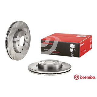 จานเบรคหน้า KIA CARNIVAL UP 2.4 2.9 1999-2001 GQ 2.5 2.9 3.5 1999-2007 09 8407 10 BREMBO