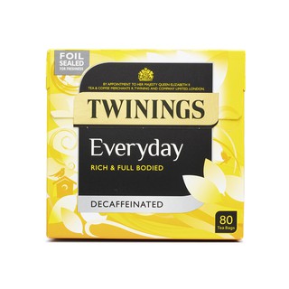 [แยกซอง/ยกกล่อง] Twinings, ชา EVERYDAY DECAFFEINATED (นำเข้า)