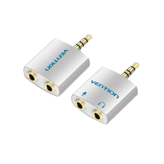 โปรโมชั่น : ส่งไวจากไทยVention 3 . 5 มม . Audio Splitter พร้อมหูฟัง  ไมโครอะแดปเตอร์สําหรับโทรศัพท์คอมพิวเตอร์Earphone  Earphone