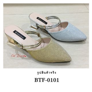 BTF-0101 รองเท้าส้นสูงแบบสวมหัวแหลม