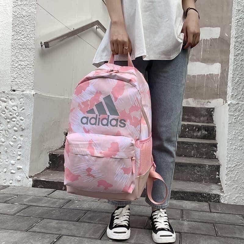 กระเป๋าเป้ adidas backpack camo pink limited edition รุ่นใหม่ล่าสุด