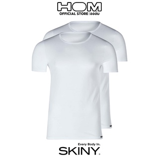 SKINYรุ่นS86912-0500 เสื้อยืดนำเข้าจากออสเตรียแขนสั้นคอวีPack 2 Cottonคุณภาพสูง 100%เข้ารูปนุ่มสบายสวมใส่ในทุกโอกาส