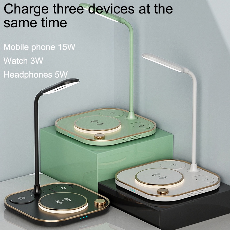 Shopee Thailand - 2022 Wireless Charger For Phone 13 Pro Max 12 Xs Max 8 Plus 15W Fast Charging Pad For Watch 5 in 1 Charging Dock