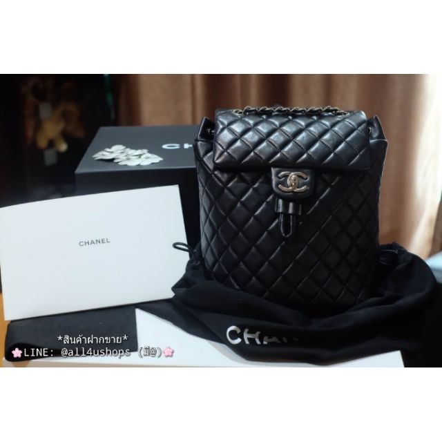 Chanel backpack lambskin holo22 with shw