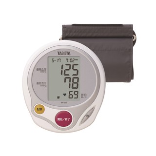 TANITA รุ่น BP-222 WH Blood pressure เครื่องวัดความดันโลหิตบริเวณต้นแขน ขนาดรอบวงแขน 22-33 ซม. (สินค้ารับประกัน 3 ปี)