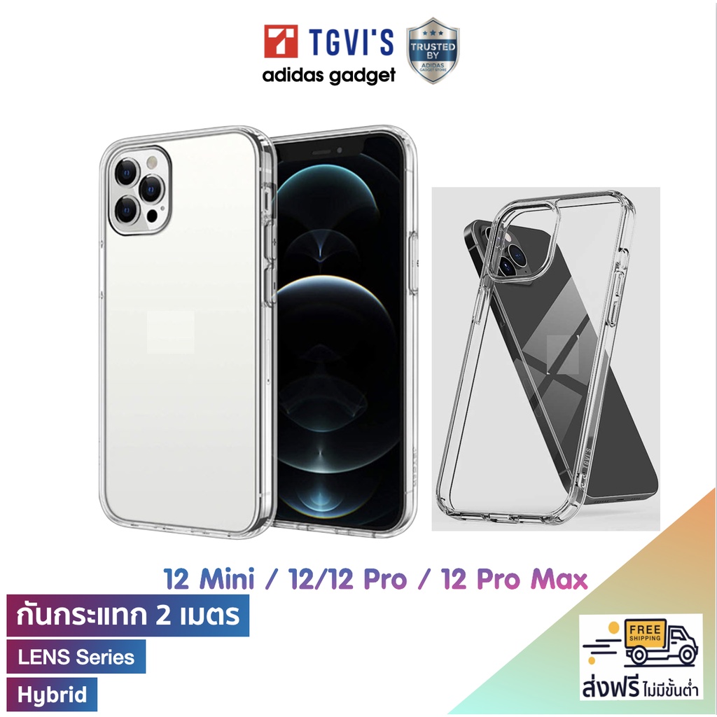 TGVI'S รุ่น Lens Series - iPhone 12Mini 12/12Pro 12ProMax เคสในกันกระแทก