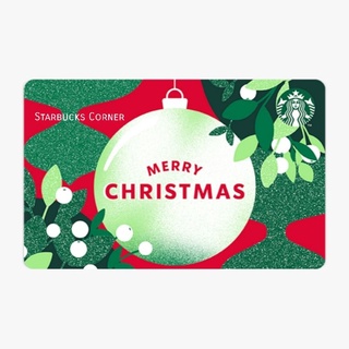 บัตร Starbucks® ลาย MERRY CHRISTMAS (2021) / บัตร Starbucks® (บัตรของขวัญ / บัตรใช้แทนเงินสด)