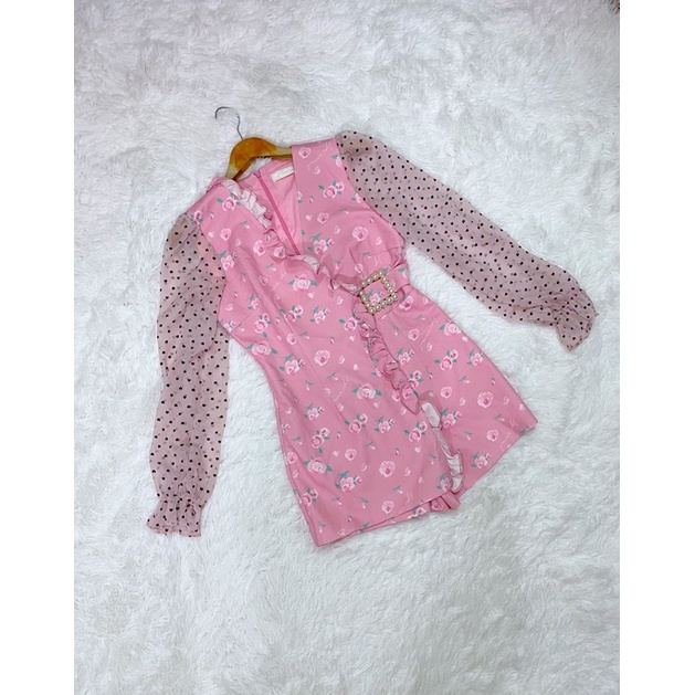 จั้มสูทขาสั้น ป้าย peony ไซส์ s