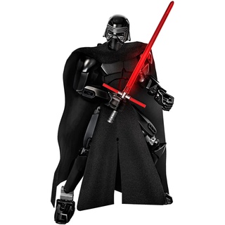 【พร้อมส่ง】ของเล่นตัวต่อเลโก้ รูป Star Wars Kylo Ren 86 ชิ้น 75117