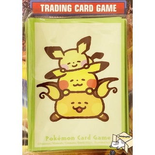 Sleeves pokemon ซองใส่การ์ด โปเกมอน [สภาพใหม่ในซีล]