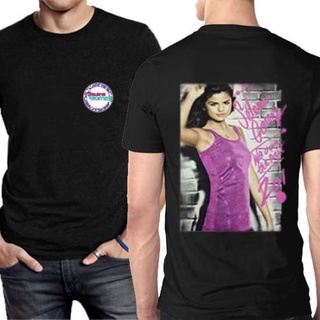 เสื้อยืด พิมพ์ลาย Selena Gomez TshIrt 2 ด้าน สําหรับผู้ชาย และผู้หญิง