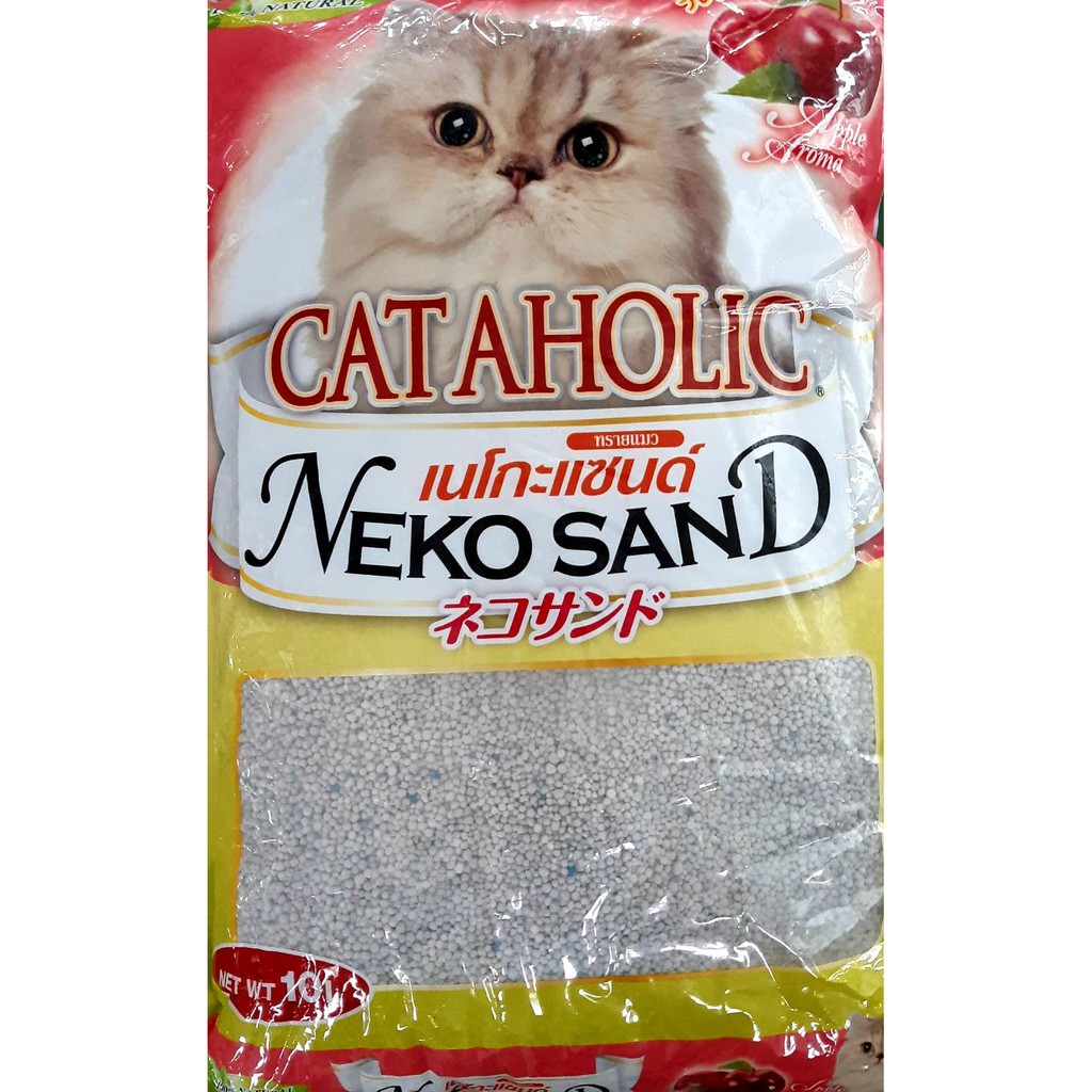 Neko Sand ทรายแมว 10 ลิตร กลิ่นแอปเปิ้ล